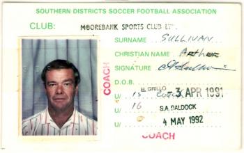 Coach's Card 1992